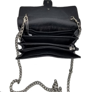 Vintage Black Luxury Rhinestone Designer Hand Bag