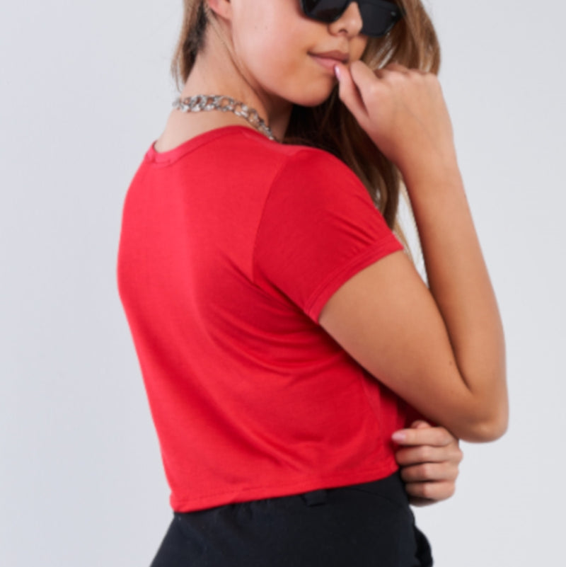Trendy Bike Week 2020 Funny Graphic Crop Top