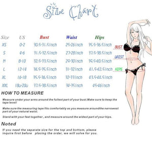 Hot Fourth Of July 2pc Halter Brazilian Bikini Set